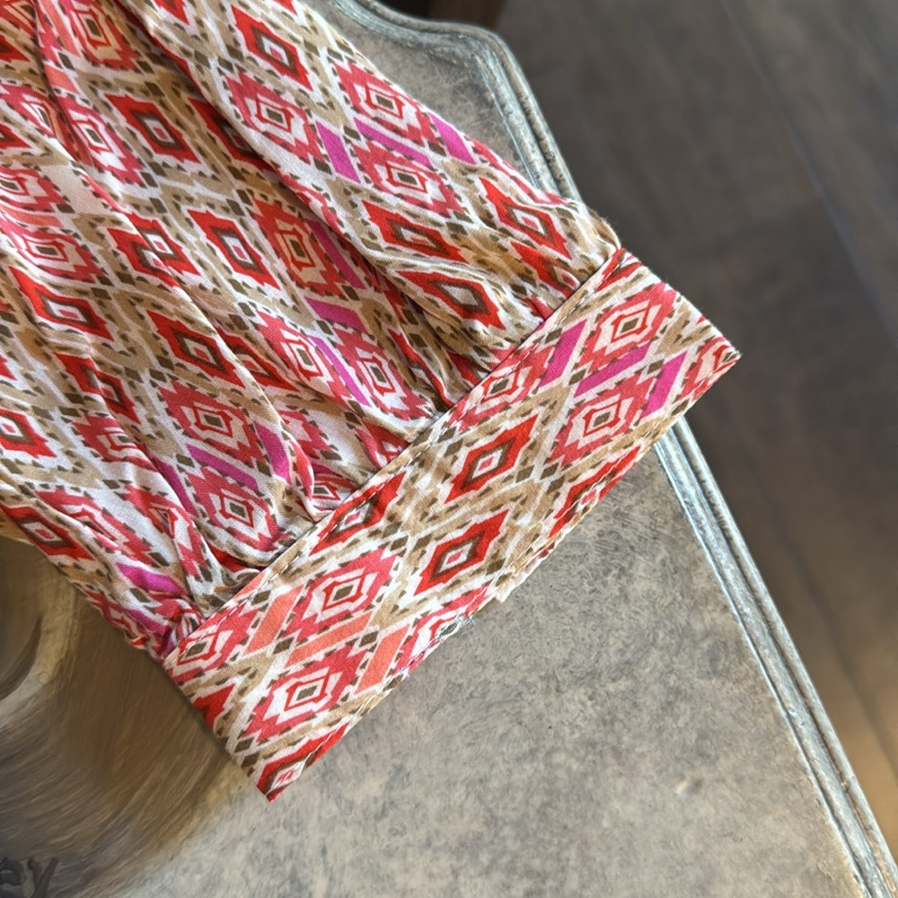 Women's Multicolor Patterned Top - Picture 2 of 5